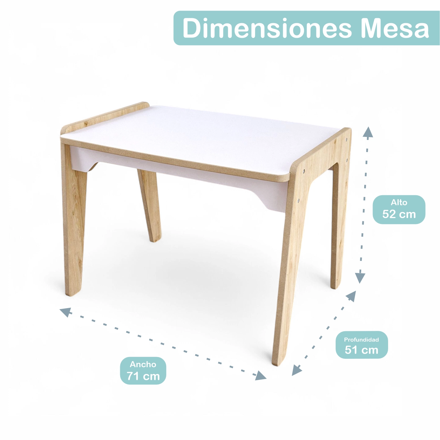 Juego de Mesa y Sillas Infantil - Imagen 6