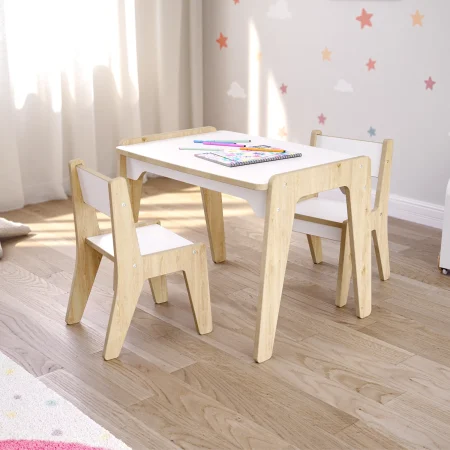 Juego de Mesa y Sillas Infantil