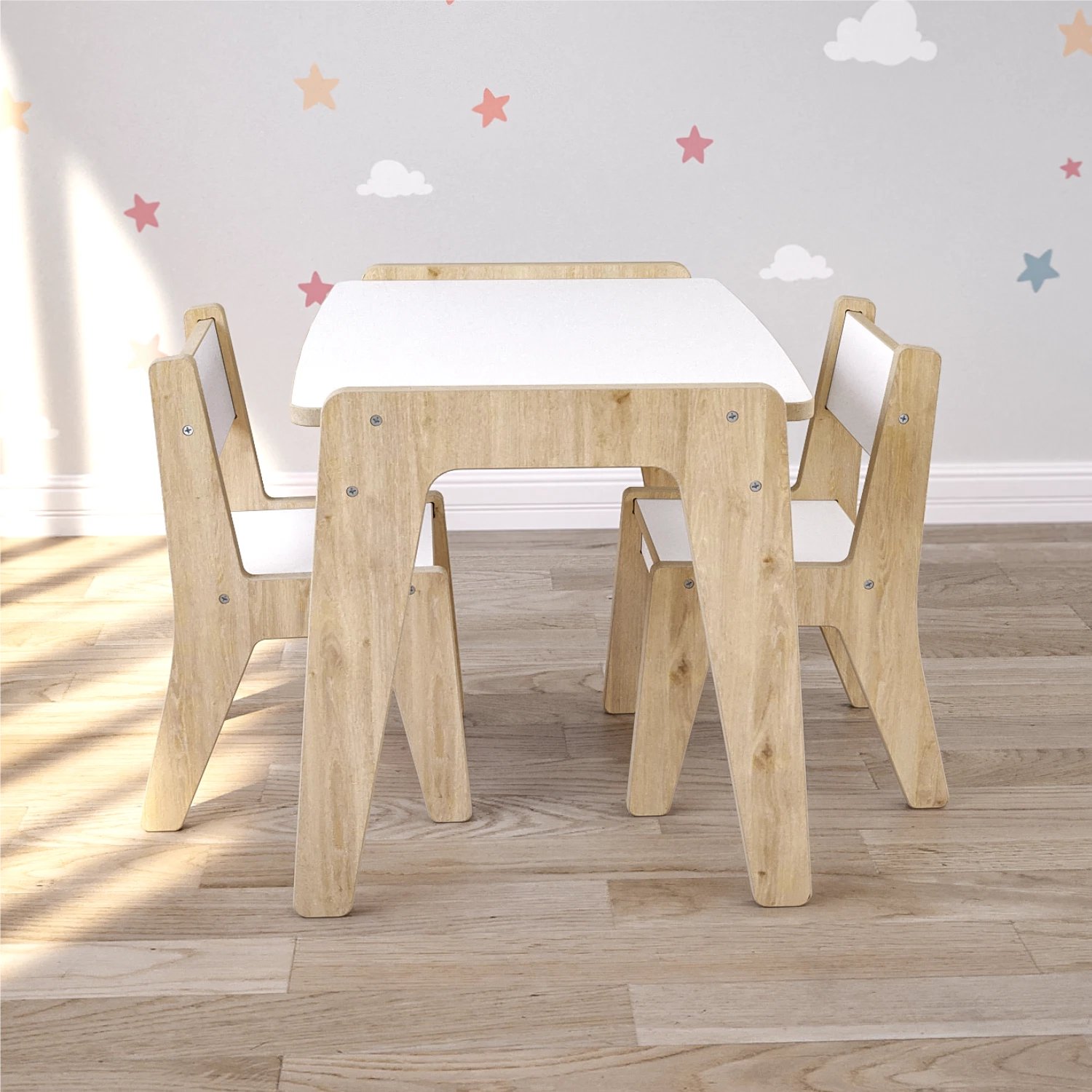 Juego de Mesa y Sillas Infantil - Imagen 3