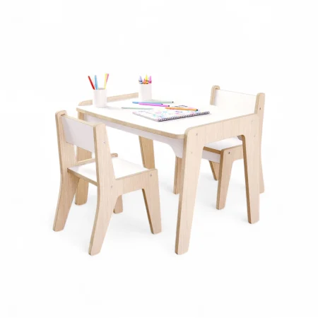 Juego de Mesa y Sillas Infantil