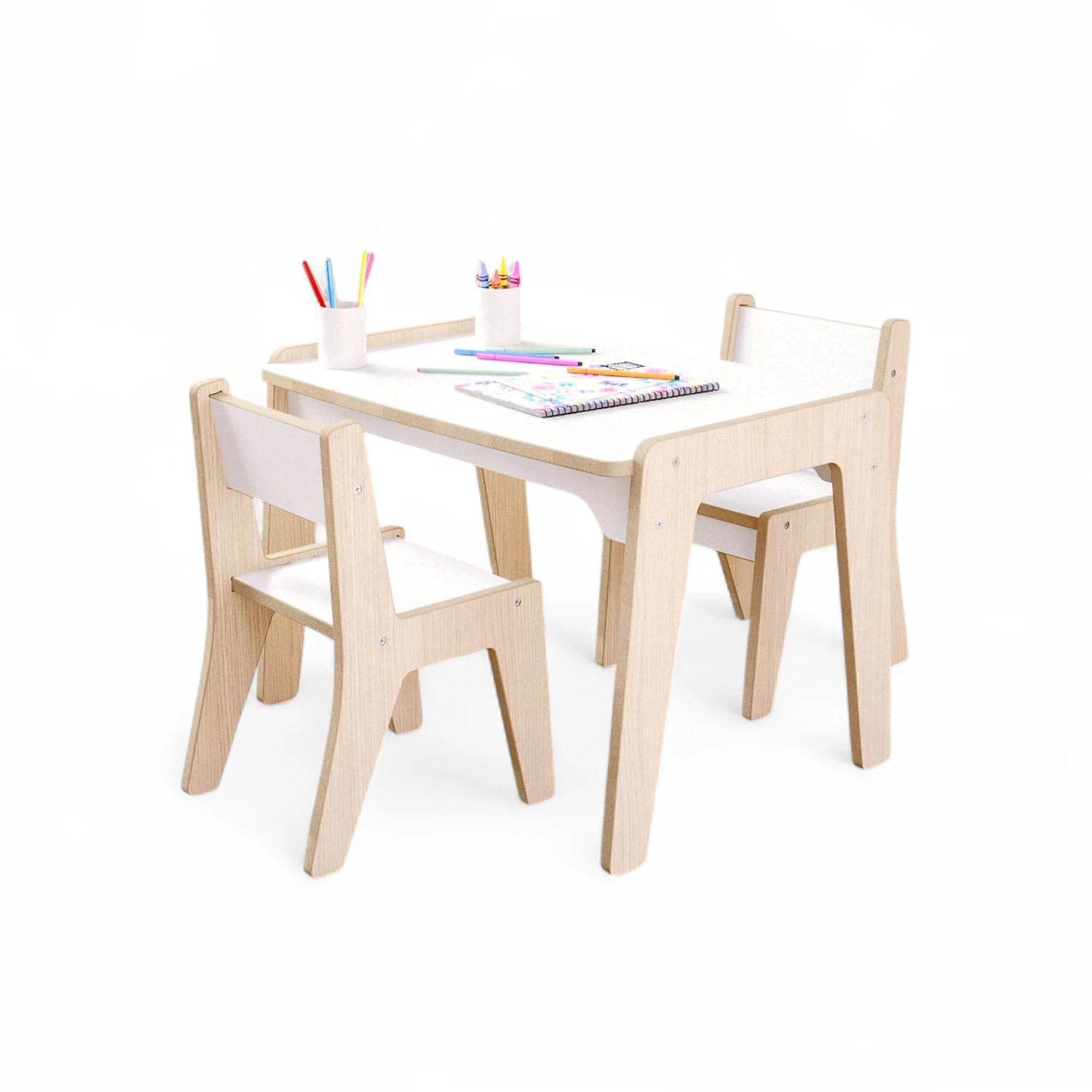 Juego de Mesa y Sillas Infantil