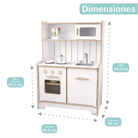 cocinita de juguete nordic